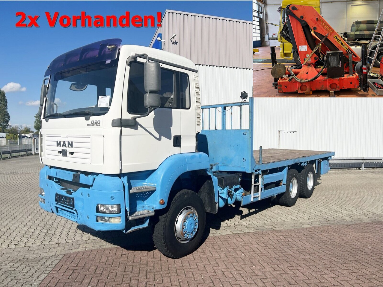 MAN TGA 26.310 6X6 BB TGA 26.310 6X6 BB, Kran PALFINGER PK 23002 C, Funk - Φορτηγό με γερανό: φωτογραφία 1 MAN TGA 26.310 6X6 BB TGA 26.310 6X6 BB, Kran PALFINGER PK 23002 C, Funk - Φορτηγό με γερανό: φωτογραφία 1