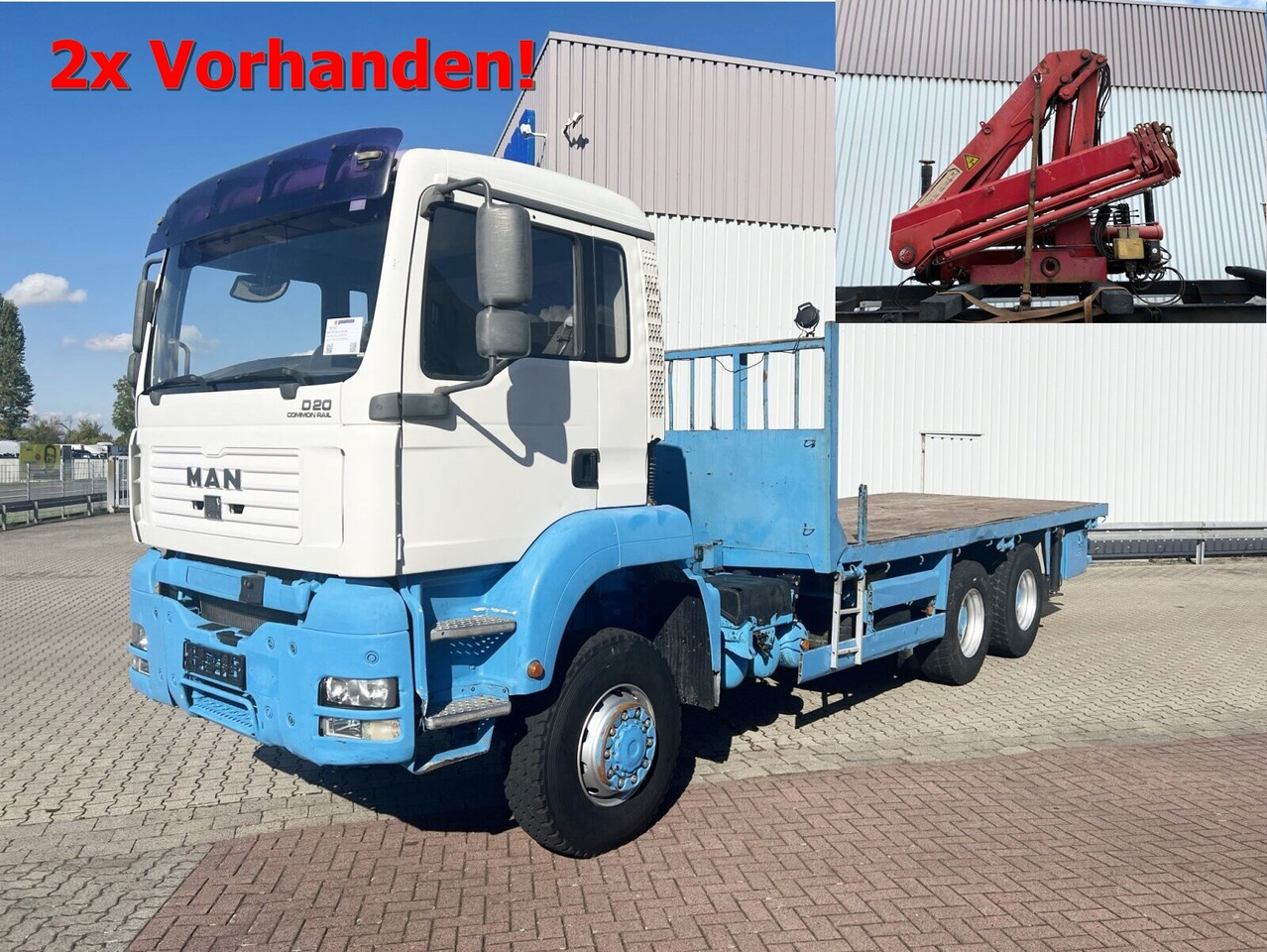 MAN TGA 26.310 6X6 BB TGA 26.310 6X6 BB mit Kran HMF 1253-K4, Funk - Φορτηγό με γερανό, Φορτηγό με ανοιχτή καρότσα: φωτογραφία 1 MAN TGA 26.310 6X6 BB TGA 26.310 6X6 BB mit Kran HMF 1253-K4, Funk - Φορτηγό με γερανό, Φορτηγό με ανοιχτή καρότσα: φωτογραφία 1