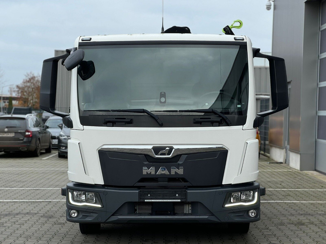 MAN TGL 12.190 4x2 BL TGL 12.190 4x2 BL mit Kran Hiab Hiduo 072DS-4 - Φορτηγό με γερανό: φωτογραφία 2 MAN TGL 12.190 4x2 BL TGL 12.190 4x2 BL mit Kran Hiab Hiduo 072DS-4 - Φορτηγό με γερανό: φωτογραφία 2