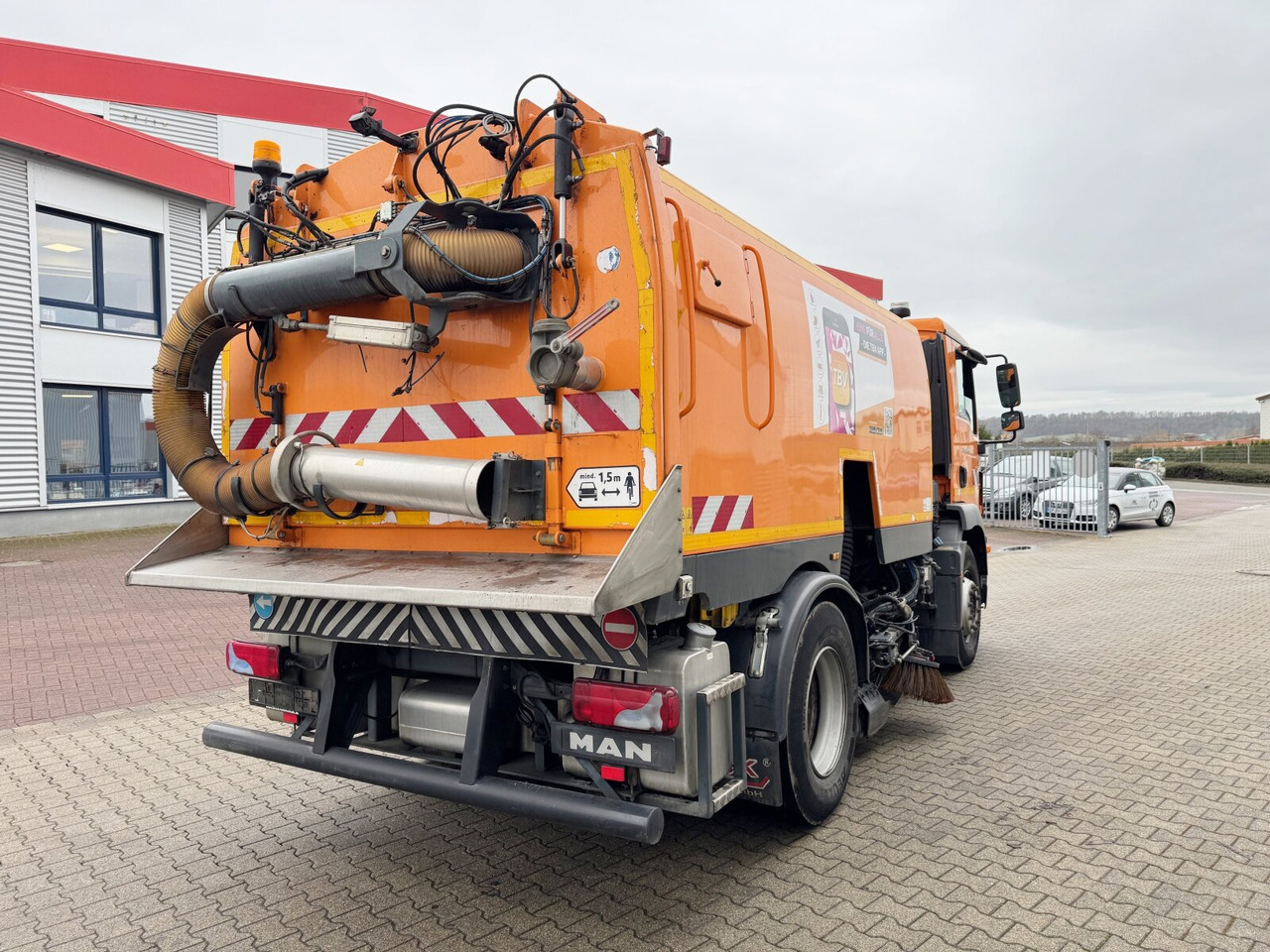 Φορτηγό MAN TGM 18.250 4X2 BB TGM 18.250 4X2 BB, Kehrmaschine Brock SL200/2: φωτογραφία 12 Φορτηγό MAN TGM 18.250 4X2 BB TGM 18.250 4X2 BB, Kehrmaschine Brock SL200/2: φωτογραφία 12