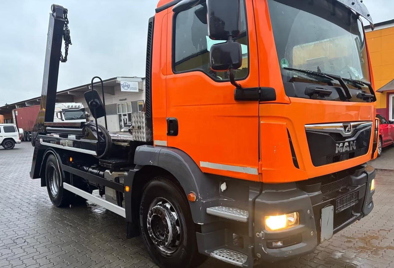 MAN TGM 18.290 4x2 BB TGM 18.290 4x2 BB, Tele-Absetzer - Φορτηγό καδοφόρος φορτωτής: φωτογραφία 3 MAN TGM 18.290 4x2 BB TGM 18.290 4x2 BB, Tele-Absetzer - Φορτηγό καδοφόρος φορτωτής: φωτογραφία 3