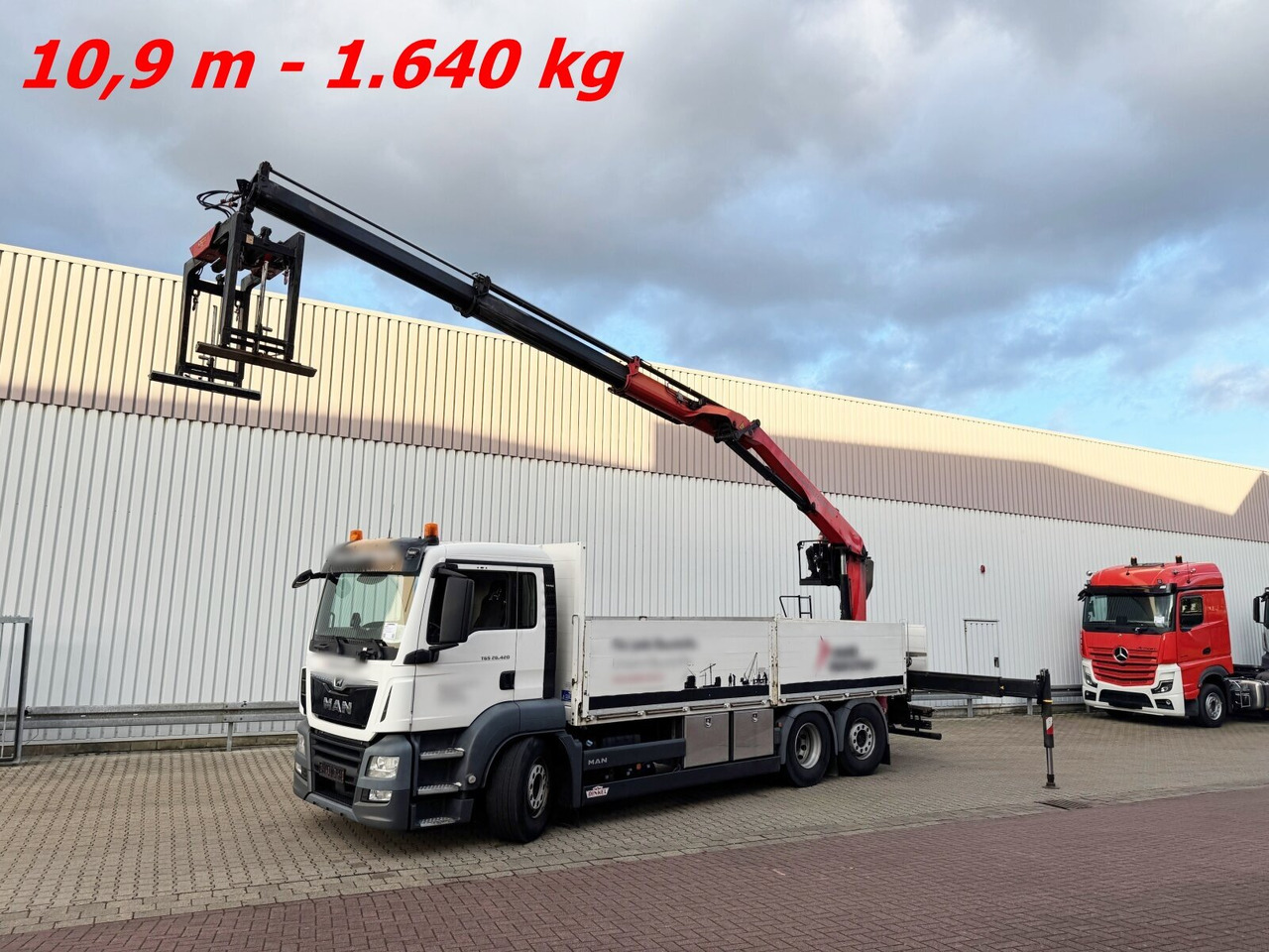 MAN TGS 26.420 6x2-4 LL TGS 26.420 6x2-4 LL, Navi, Lenk-/Liftachse, Heckkran Palfinger PK20.501L TEC - Φορτηγό με γερανό, Φορτηγό με ανοιχτή καρότσα: φωτογραφία 1 MAN TGS 26.420 6x2-4 LL TGS 26.420 6x2-4 LL, Navi, Lenk-/Liftachse, Heckkran Palfinger PK20.501L TEC - Φορτηγό με γερανό, Φορτηγό με ανοιχτή καρότσα: φωτογραφία 1