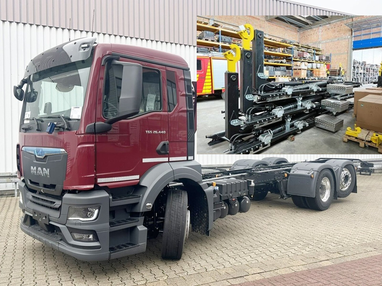 MAN TGS 26.440 6x2-4 LL CH TGS 26.440 6x2-4 LL CH, Lenk-/Liftachse, Navi, LED - Φορτηγό σασί: φωτογραφία 1 MAN TGS 26.440 6x2-4 LL CH TGS 26.440 6x2-4 LL CH, Lenk-/Liftachse, Navi, LED - Φορτηγό σασί: φωτογραφία 1