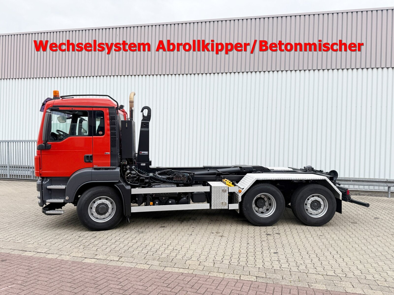 MAN TGS 26.480 6x4H-4 BL TGS 26.480 6x4H-4 BL, Multilift Abroller HydroDrive, Lenk-/Liftachse, Wechselfahrzeug - Φορτηγό φόρτωσης γάντζου: φωτογραφία 1 MAN TGS 26.480 6x4H-4 BL TGS 26.480 6x4H-4 BL, Multilift Abroller HydroDrive, Lenk-/Liftachse, Wechselfahrzeug - Φορτηγό φόρτωσης γάντζου: φωτογραφία 1