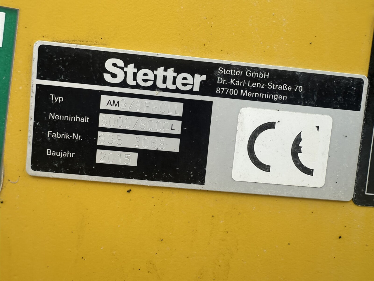 MAN TGS 32.400 8X4 BB TGS 32.400 8x4 BB, Stetter ca. 9m³ - Μπετονιέρα φορτηγό: φωτογραφία 5 MAN TGS 32.400 8X4 BB TGS 32.400 8x4 BB, Stetter ca. 9m³ - Μπετονιέρα φορτηγό: φωτογραφία 5