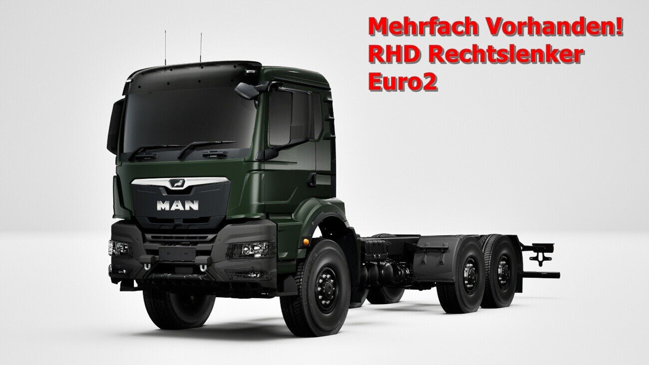 MAN TGS 33.440 6x6 BB CH RHD TGS 33.440 6x6 BB CH RHD, Euro2, Rechtslenker, Einzelbereifung - Φορτηγό σασί: φωτογραφία 1 MAN TGS 33.440 6x6 BB CH RHD TGS 33.440 6x6 BB CH RHD, Euro2, Rechtslenker, Einzelbereifung - Φορτηγό σασί: φωτογραφία 1