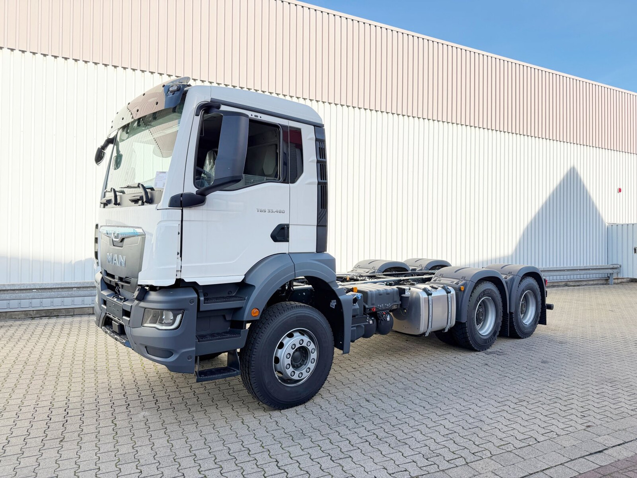 MAN TGS 33.480 6x4 BL CH TGS 33.480 6x4 BL CH, Nebenantrieb - Φορτηγό σασί: φωτογραφία 1 MAN TGS 33.480 6x4 BL CH TGS 33.480 6x4 BL CH, Nebenantrieb - Φορτηγό σασί: φωτογραφία 1