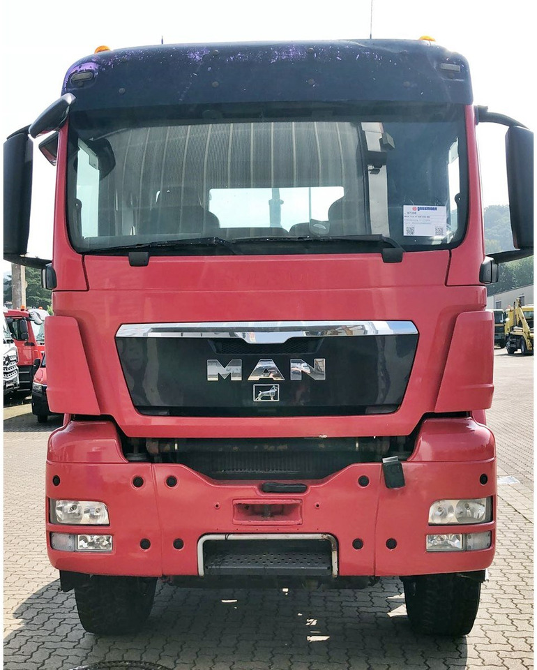 Φορτηγό σασί MAN TGS 41.480 8X8 BB TGS 41.480 8X8 BB, Bender Stahlmulde ca. 18m³, hydr. Heckklappe: φωτογραφία 10