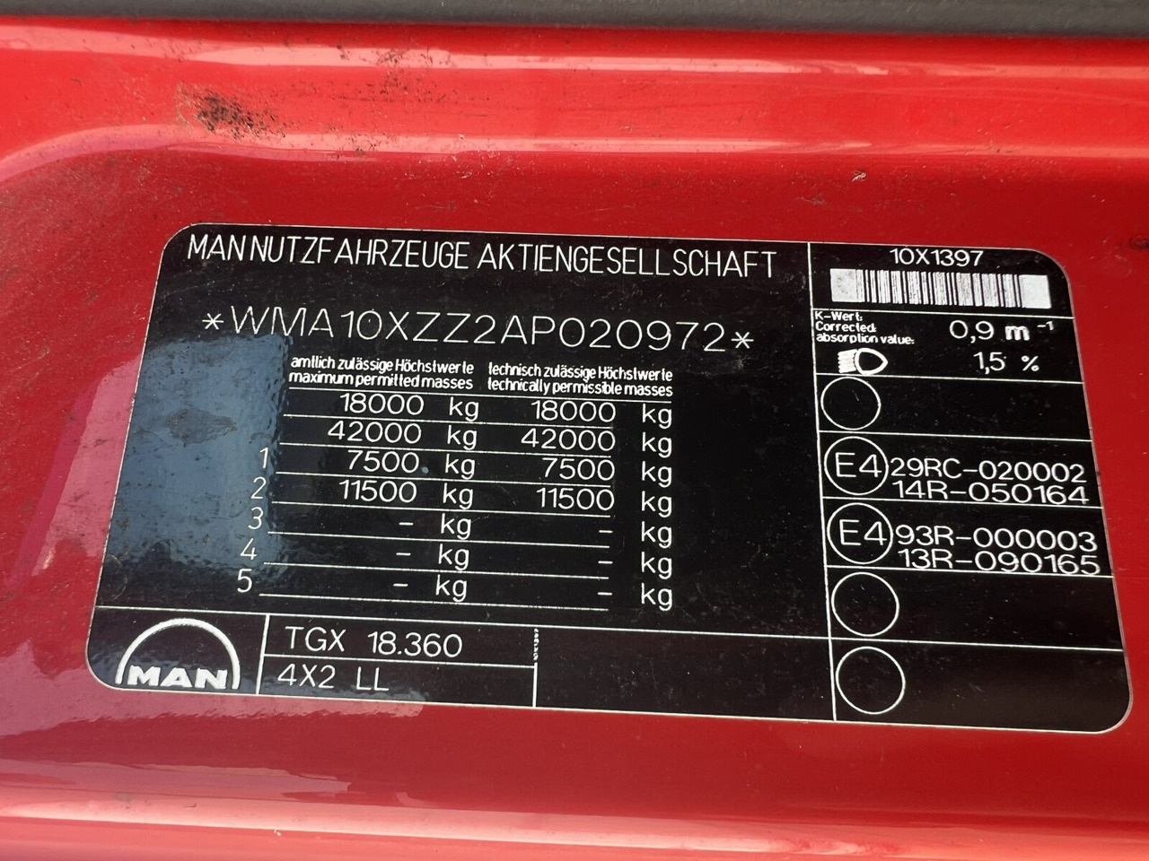 MAN TGX 18.360 4X2 LL TGX 18.360 4X2 LL, Fahrschule - Φορτηγό: φωτογραφία 4 MAN TGX 18.360 4X2 LL TGX 18.360 4X2 LL, Fahrschule - Φορτηγό: φωτογραφία 4