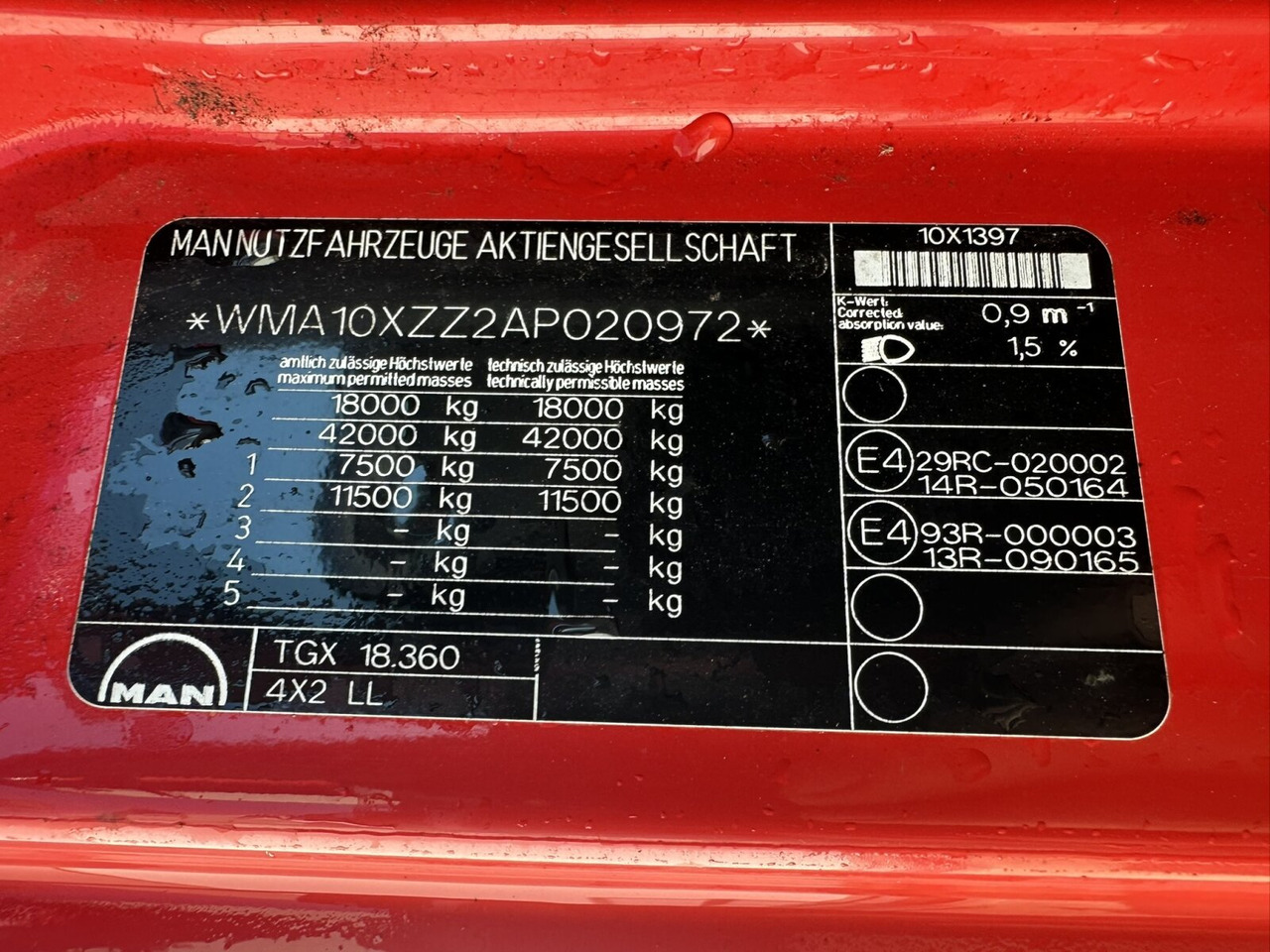 MAN TGX 18.360 4X2 LL TGX 18.360 4X2 LL, Fahrschule - Φορτηγό: φωτογραφία 3 MAN TGX 18.360 4X2 LL TGX 18.360 4X2 LL, Fahrschule - Φορτηγό: φωτογραφία 3