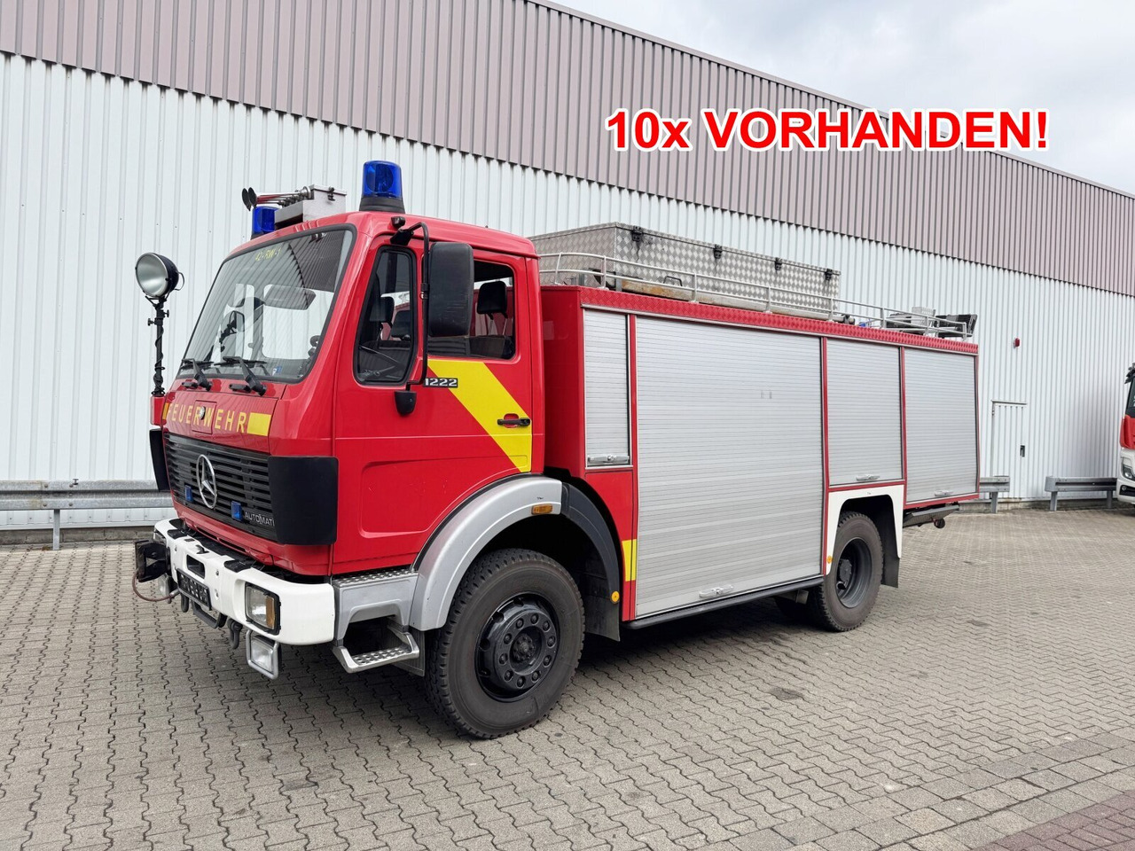 Mercedes-Benz 1222 AF 4x4 Rüstwagen RW 2 1222 AF 4x4, Rüstwagen RW 2, Seilwinde - Ασθενοφόρο: φωτογραφία 1 Mercedes-Benz 1222 AF 4x4 Rüstwagen RW 2 1222 AF 4x4, Rüstwagen RW 2, Seilwinde - Ασθενοφόρο: φωτογραφία 1