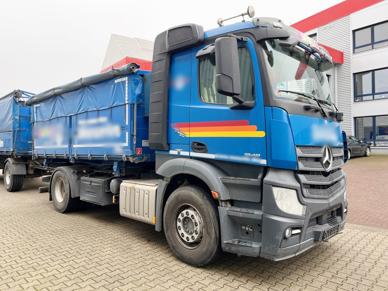 Φορτηγό ανατρεπόμενο Mercedes-Benz Actros 1848 L 4x2 Actros 1848 L 4x2, Retarder, Getreidekipper ca. 16m³: φωτογραφία 10