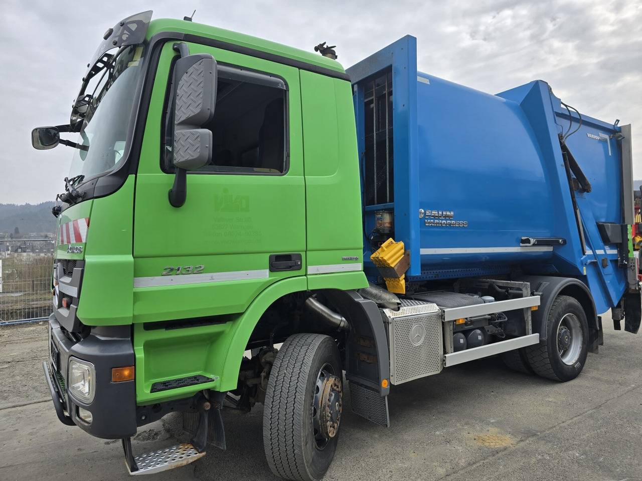Mercedes-Benz Actros 2032 LA 4x4 Actros 2032 LA 4x4, Faun Variopress 310 ca. 10m³, Zöller Schüttung - Απορριμματοφόρο: φωτογραφία 1 Mercedes-Benz Actros 2032 LA 4x4 Actros 2032 LA 4x4, Faun Variopress 310 ca. 10m³, Zöller Schüttung - Απορριμματοφόρο: φωτογραφία 1