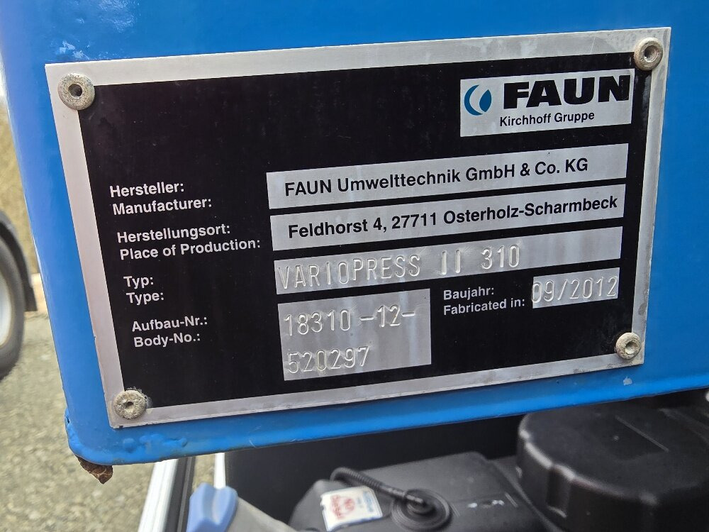 Mercedes-Benz Actros 2032 LA 4x4 Actros 2032 LA 4x4, Faun Variopress 310 ca. 10m³, Zöller Schüttung - Απορριμματοφόρο: φωτογραφία 4 Mercedes-Benz Actros 2032 LA 4x4 Actros 2032 LA 4x4, Faun Variopress 310 ca. 10m³, Zöller Schüttung - Απορριμματοφόρο: φωτογραφία 4