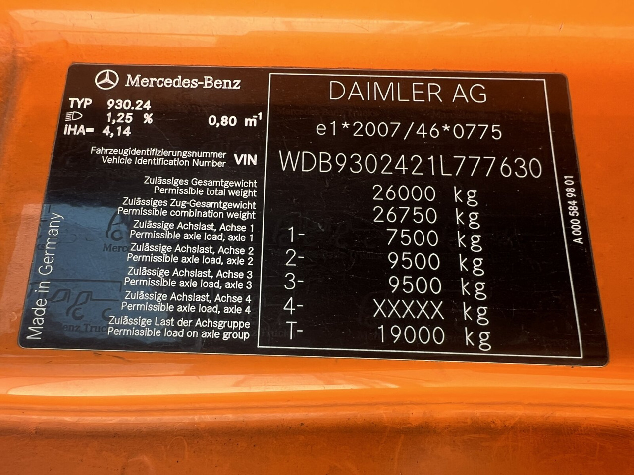 Mercedes-Benz Actros 2641/48 L 6x4 Actros 2641/48 L 6x4, Seilabroller, Haller Lotos, Zöller Schüttung - Απορριμματοφόρο: φωτογραφία 3 Mercedes-Benz Actros 2641/48 L 6x4 Actros 2641/48 L 6x4, Seilabroller, Haller Lotos, Zöller Schüttung - Απορριμματοφόρο: φωτογραφία 3