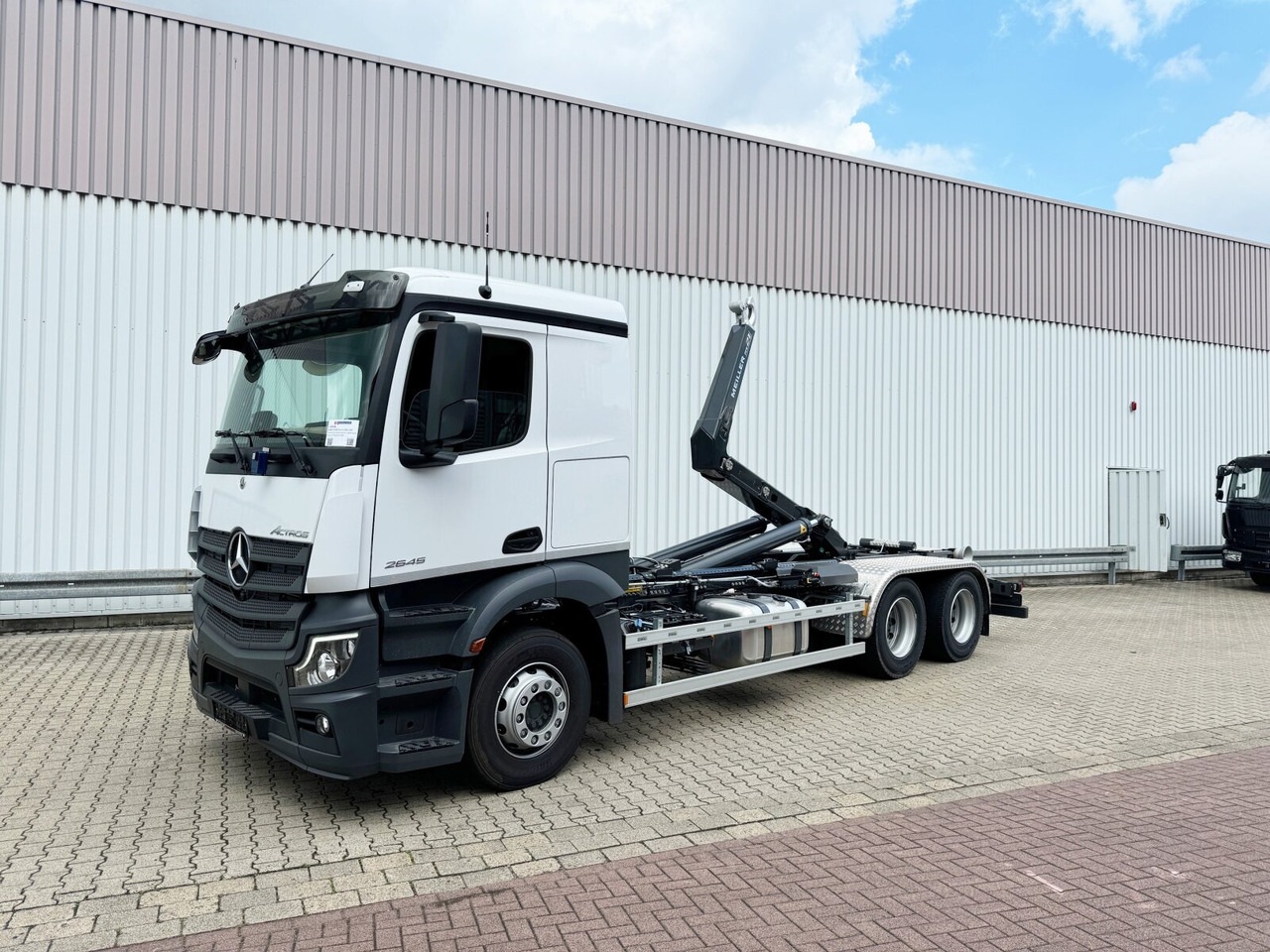 Mercedes-Benz Actros 2645 L 6x4 Actros 2645 L 6x4, MultimediaCockpit, Motorabtrieb, Funk - Φορτηγό φόρτωσης γάντζου: φωτογραφία 1 Mercedes-Benz Actros 2645 L 6x4 Actros 2645 L 6x4, MultimediaCockpit, Motorabtrieb, Funk - Φορτηγό φόρτωσης γάντζου: φωτογραφία 1