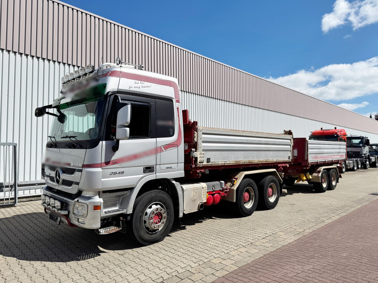 Φορτηγό ανατρεπόμενο Mercedes-Benz Actros 2648 LK 6x4 Actros 2648 LK 6x4, Retarder, Bordmatik, Bi-Xenon: φωτογραφία 9
