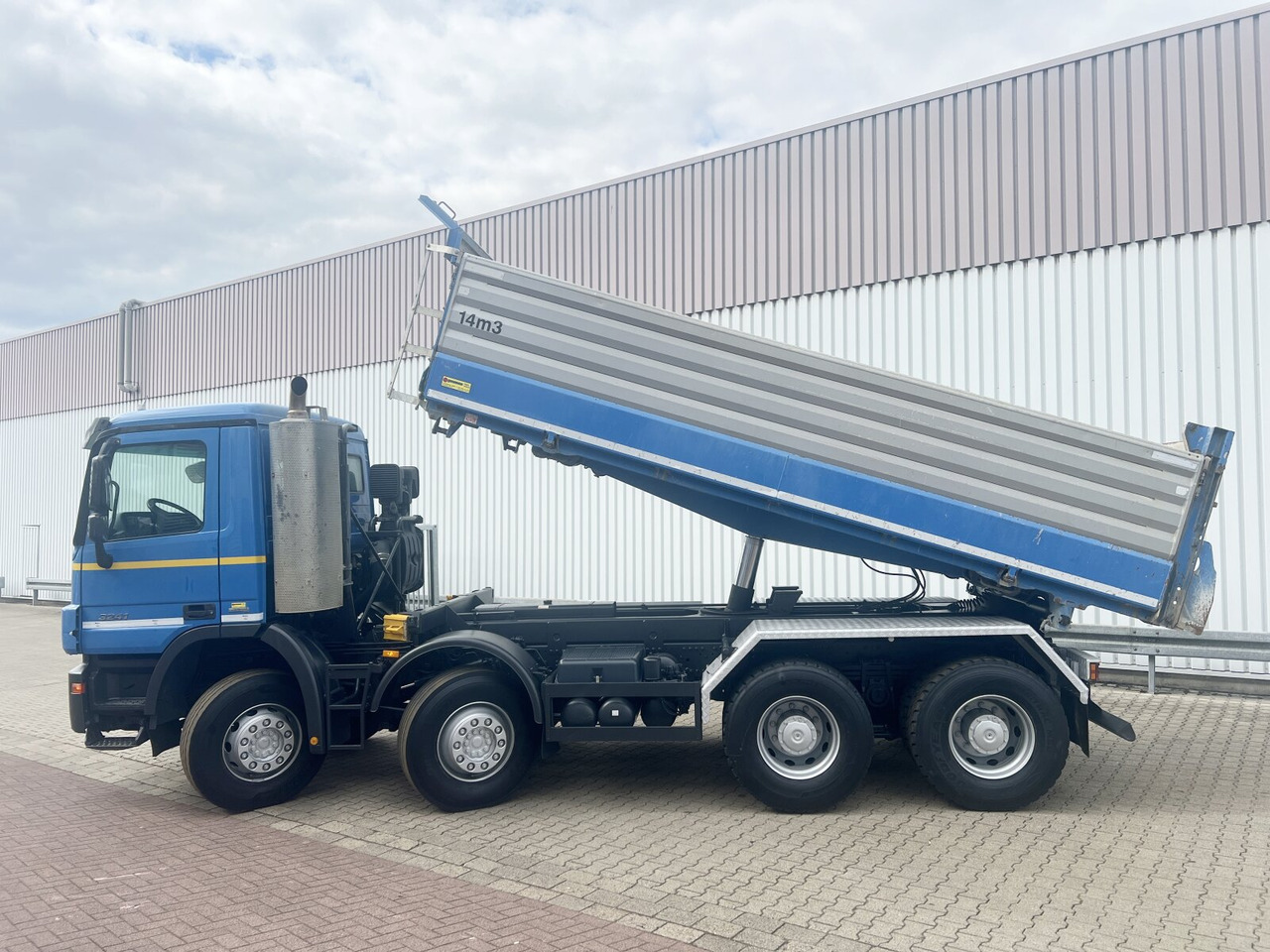 Φορτηγό ανατρεπόμενο Mercedes-Benz Actros MP 3, 3241/8x4, Actros MP 3, 3241/8x4, Alukipper Bordmatik,  Kli-Ret: φωτογραφία 12