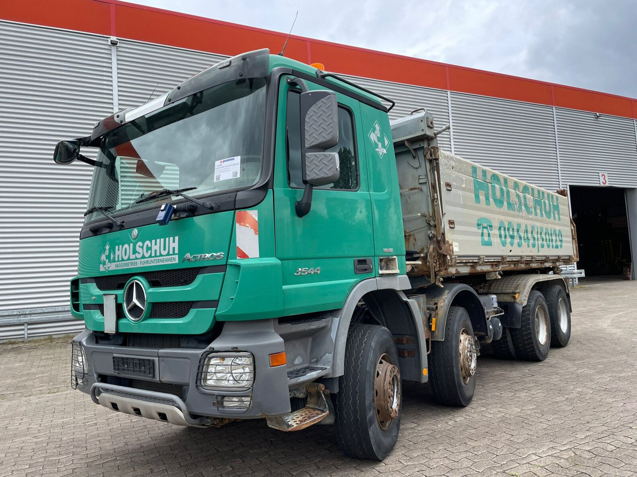 Mercedes-Benz Actros MP III 3544/8x4/4 Actros MP III 3544/8x4/4, 3 Pedale - Φορτηγό ανατρεπόμενο: φωτογραφία 1 Mercedes-Benz Actros MP III 3544/8x4/4 Actros MP III 3544/8x4/4, 3 Pedale - Φορτηγό ανατρεπόμενο: φωτογραφία 1