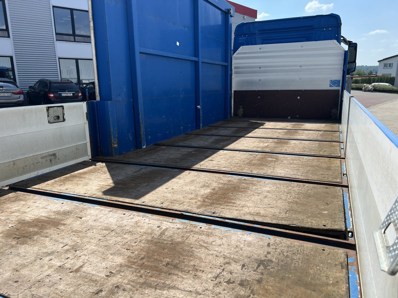 Mercedes-Benz Antos 1836 L 4x2 Antos 1836 L 4x2, Glastransporter, Heckkran Palfinger Pk 12002-EH, Funk - Φορτηγό με γερανό: φωτογραφία 5 Mercedes-Benz Antos 1836 L 4x2 Antos 1836 L 4x2, Glastransporter, Heckkran Palfinger Pk 12002-EH, Funk - Φορτηγό με γερανό: φωτογραφία 5