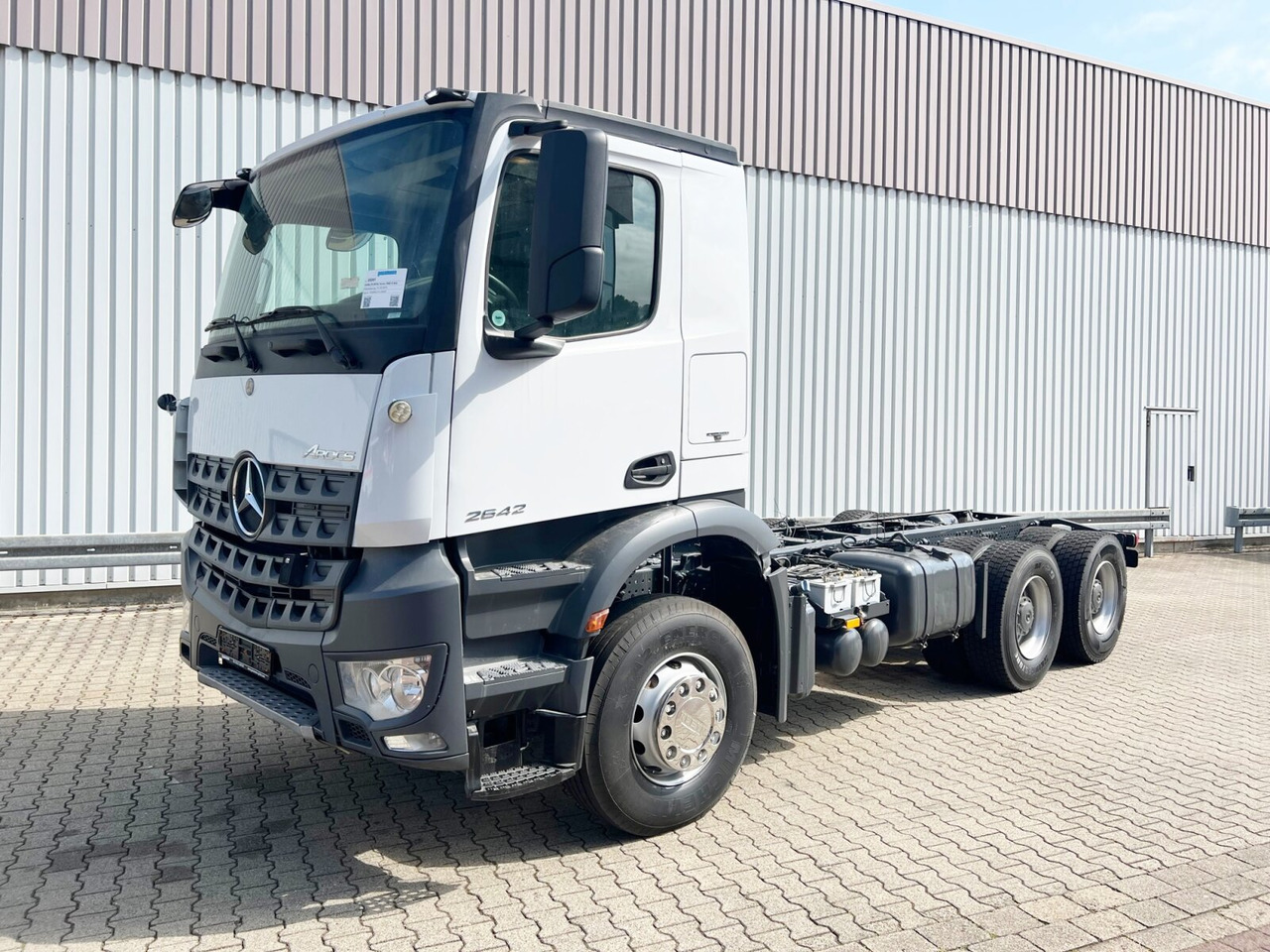 Mercedes-Benz Arocs 2642 K 6x4 Arocs 2642 K 6x4, Retarder, Motorabtrieb - Φορτηγό σασί: φωτογραφία 1 Mercedes-Benz Arocs 2642 K 6x4 Arocs 2642 K 6x4, Retarder, Motorabtrieb - Φορτηγό σασί: φωτογραφία 1