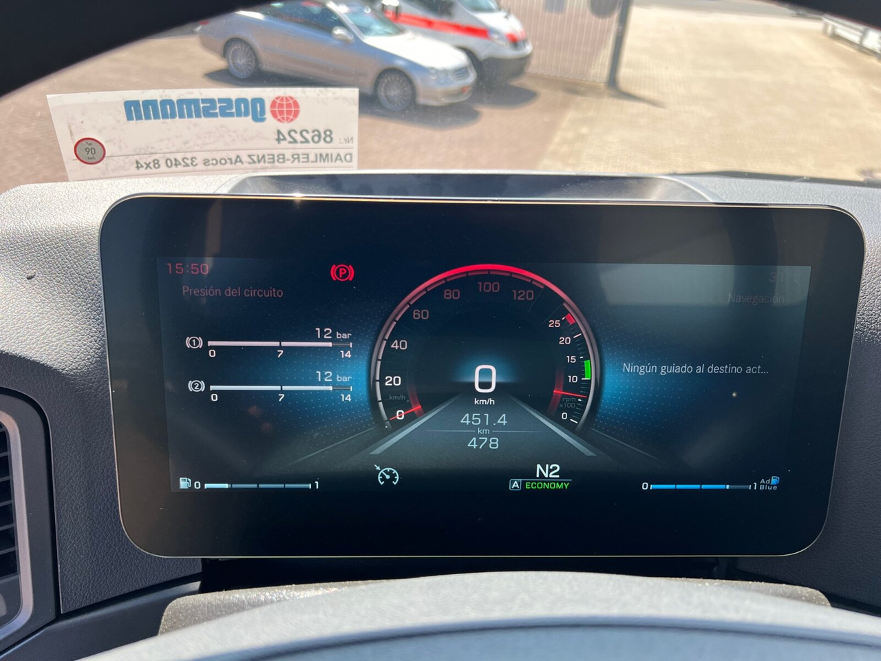 Mercedes-Benz Arocs 3240 8x4 Arocs 3240 8x4/42, Motorabtrieb - Φορτηγό φόρτωσης γάντζου: φωτογραφία 2 Mercedes-Benz Arocs 3240 8x4 Arocs 3240 8x4/42, Motorabtrieb - Φορτηγό φόρτωσης γάντζου: φωτογραφία 2