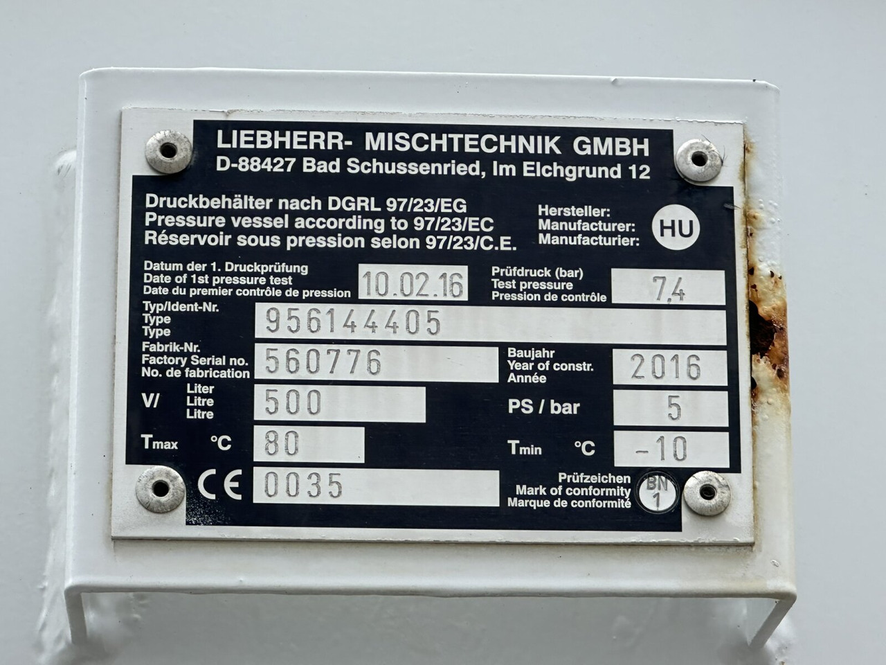 Mercedes-Benz Arocs 3251 8x4/4 Arocs 3251 8x4/4, Betonmischer Liebherr ca. 9m³ - Μπετονιέρα φορτηγό: φωτογραφία 4 Mercedes-Benz Arocs 3251 8x4/4 Arocs 3251 8x4/4, Betonmischer Liebherr ca. 9m³ - Μπετονιέρα φορτηγό: φωτογραφία 4