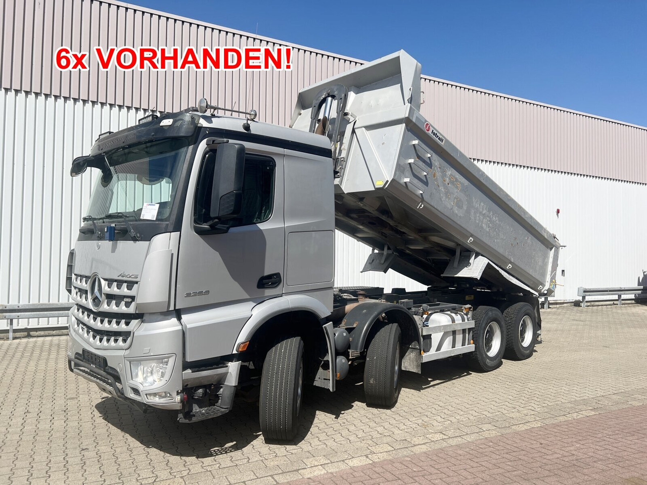 Mercedes-Benz Arocs 3251 LK 8x4/4 Arocs 3251 LK 8x4/4, Retarder, Stahlmulde ca. 15m³, hydr. Heckklappe - Ανατρεπόμενο όχημα: φωτογραφία 1 Mercedes-Benz Arocs 3251 LK 8x4/4 Arocs 3251 LK 8x4/4, Retarder, Stahlmulde ca. 15m³, hydr. Heckklappe - Ανατρεπόμενο όχημα: φωτογραφία 1