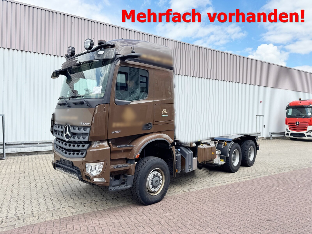 Mercedes-Benz Arocs 3351 LS 6x6 Arocs 3351 LS 6x6, Grounder, MirrorCam, Navi - Φορτηγό σασί: φωτογραφία 1 Mercedes-Benz Arocs 3351 LS 6x6 Arocs 3351 LS 6x6, Grounder, MirrorCam, Navi - Φορτηγό σασί: φωτογραφία 1