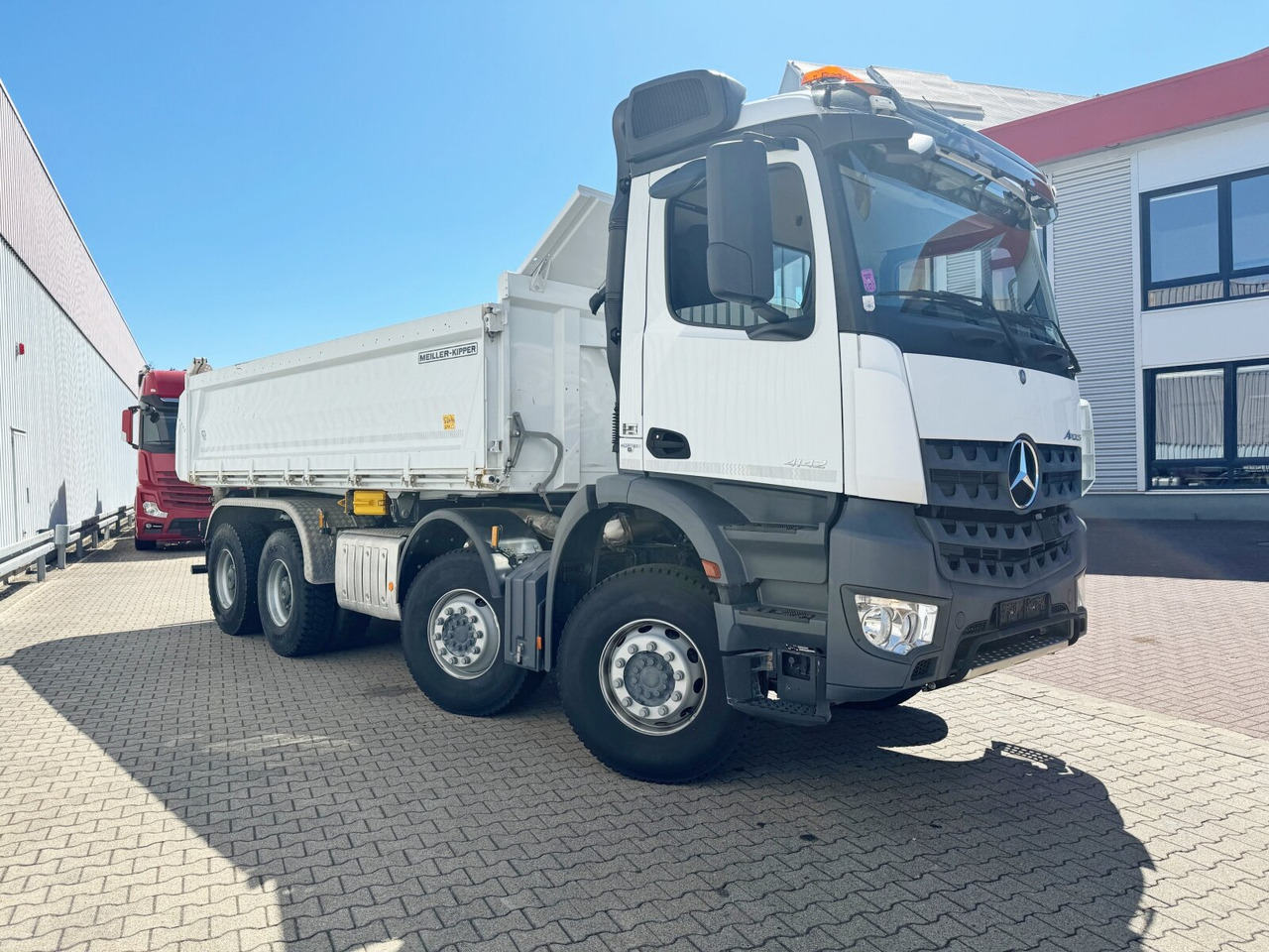Φορτηγό ανατρεπόμενο Mercedes-Benz Arocs 4142/48 K 8x4/4 Arocs 4142/48 K 8x4/4, Meiller Bordmatik links: φωτογραφία 10
