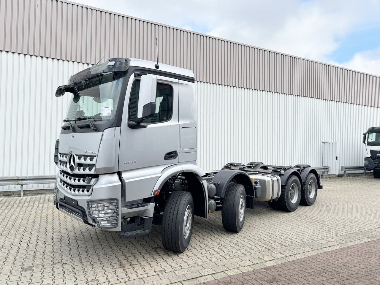 Mercedes-Benz Arocs 4148 K 8x4/4 Arocs 4148 K 8x4/4, Turbo-Retarder-Kupplung, Grounder - Φορτηγό σασί: φωτογραφία 1 Mercedes-Benz Arocs 4148 K 8x4/4 Arocs 4148 K 8x4/4, Turbo-Retarder-Kupplung, Grounder - Φορτηγό σασί: φωτογραφία 1