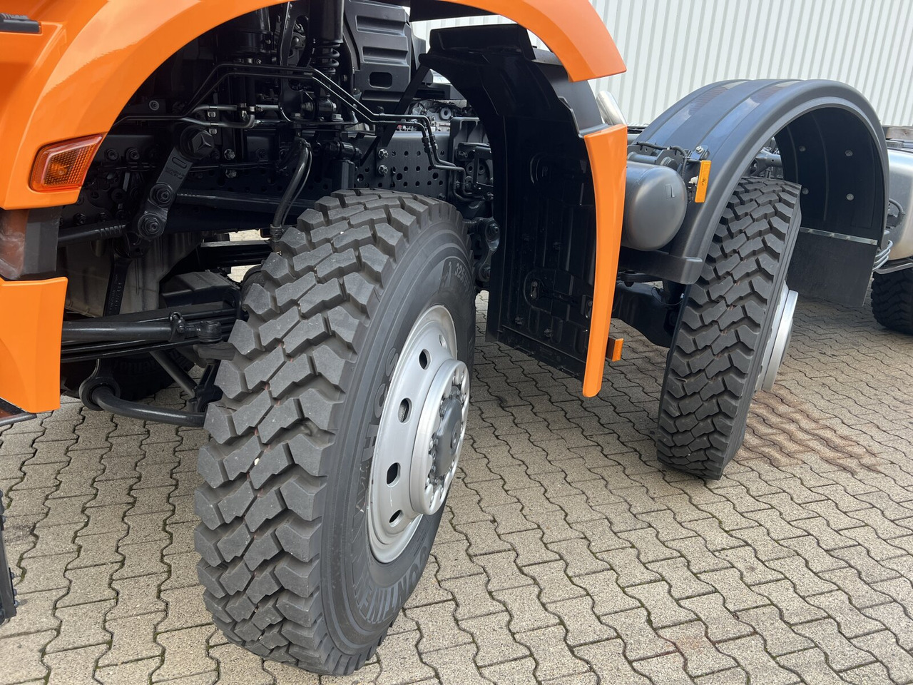 Καινούριο Ανατρεπόμενο όχημα Mercedes-Benz Arocs 4151 AK 8x8/4 Arocs 4151 AK 8x8/4, Grounder, Meiller Stahlmulde 18m³: φωτογραφία 14