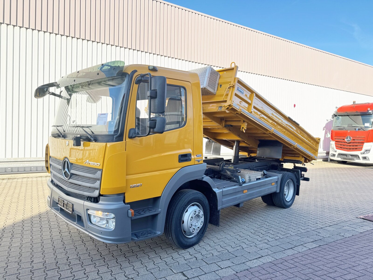 Mercedes-Benz Atego 1221 K 4x2 Atego 1221 K 4x2, 2x AHK - Φορτηγό ανατρεπόμενο: φωτογραφία 1 Mercedes-Benz Atego 1221 K 4x2 Atego 1221 K 4x2, 2x AHK - Φορτηγό ανατρεπόμενο: φωτογραφία 1