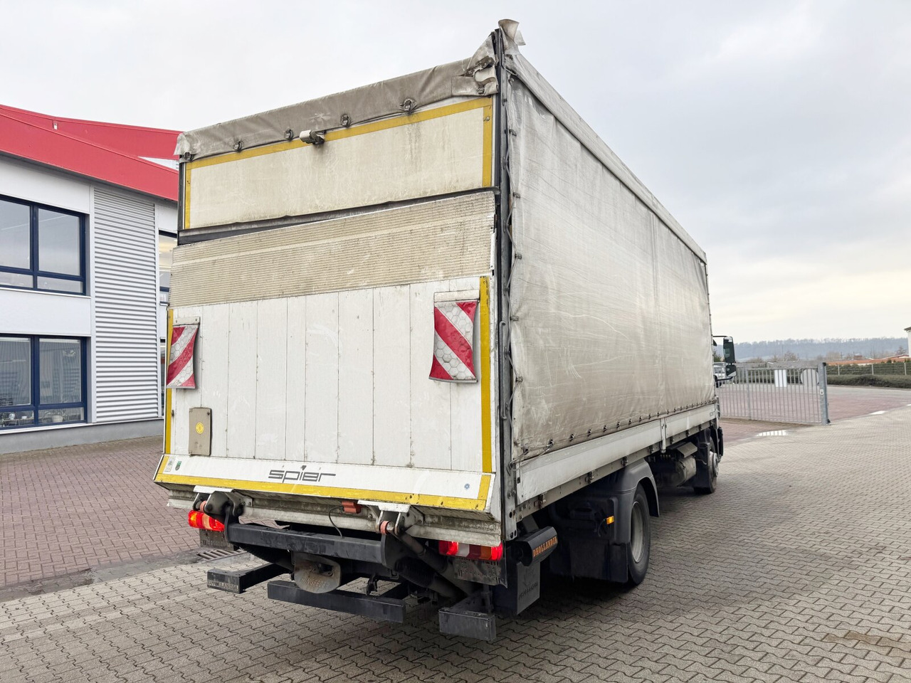 Φορτηγό με ανοιχτή καρότσα Mercedes-Benz Atego 1530 L 4x2 Atego 1530 L 4x2 mit LBW Dhollandia: φωτογραφία 9