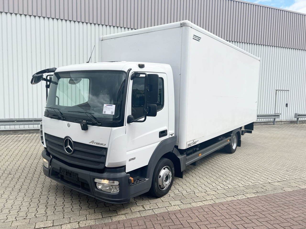 Mercedes-Benz Atego 816 4x2 Atego 816 4x2, LBW - Φορτηγό κόφα: φωτογραφία 1 Mercedes-Benz Atego 816 4x2 Atego 816 4x2, LBW - Φορτηγό κόφα: φωτογραφία 1
