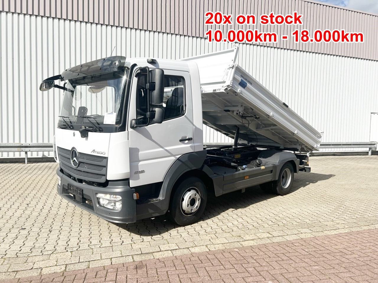 Mercedes-Benz Atego 818/23 K 4x2 Atego 818/23 K 4x2, 2x AHK, Meiller-Kipper, mehrfach Vorhanden! - Φορτηγό ανατρεπόμενο: φωτογραφία 1 Mercedes-Benz Atego 818/23 K 4x2 Atego 818/23 K 4x2, 2x AHK, Meiller-Kipper, mehrfach Vorhanden! - Φορτηγό ανατρεπόμενο: φωτογραφία 1