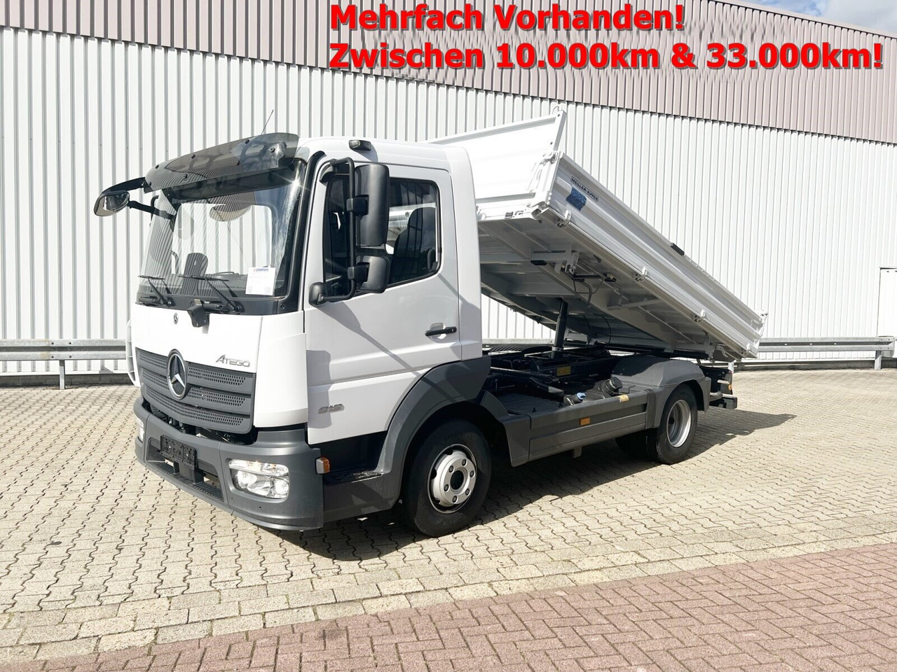 Mercedes-Benz Atego 818/23 K 4x2 Atego 818/23 K 4x2, 2x AHK, Meiller-Kipper, mehrfach Vorhanden! - Φορτηγό ανατρεπόμενο: φωτογραφία 1 Mercedes-Benz Atego 818/23 K 4x2 Atego 818/23 K 4x2, 2x AHK, Meiller-Kipper, mehrfach Vorhanden! - Φορτηγό ανατρεπόμενο: φωτογραφία 1