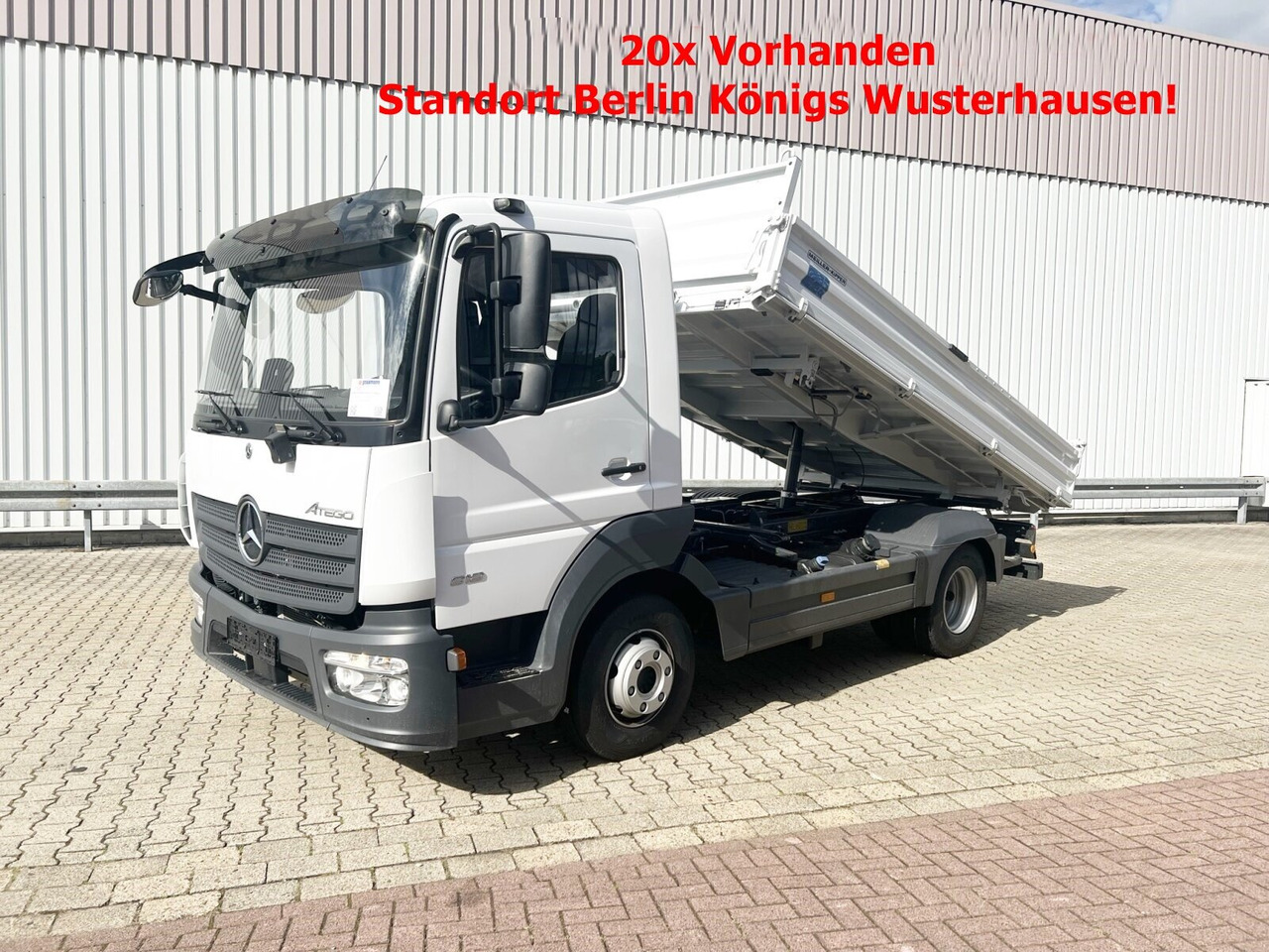 Mercedes-Benz Atego 818/23 K 4x2 Atego 818/23 K 4x2, Meiller-Kipper, mehrfach Vorhanden! - Φορτηγό ανατρεπόμενο: φωτογραφία 1 Mercedes-Benz Atego 818/23 K 4x2 Atego 818/23 K 4x2, Meiller-Kipper, mehrfach Vorhanden! - Φορτηγό ανατρεπόμενο: φωτογραφία 1