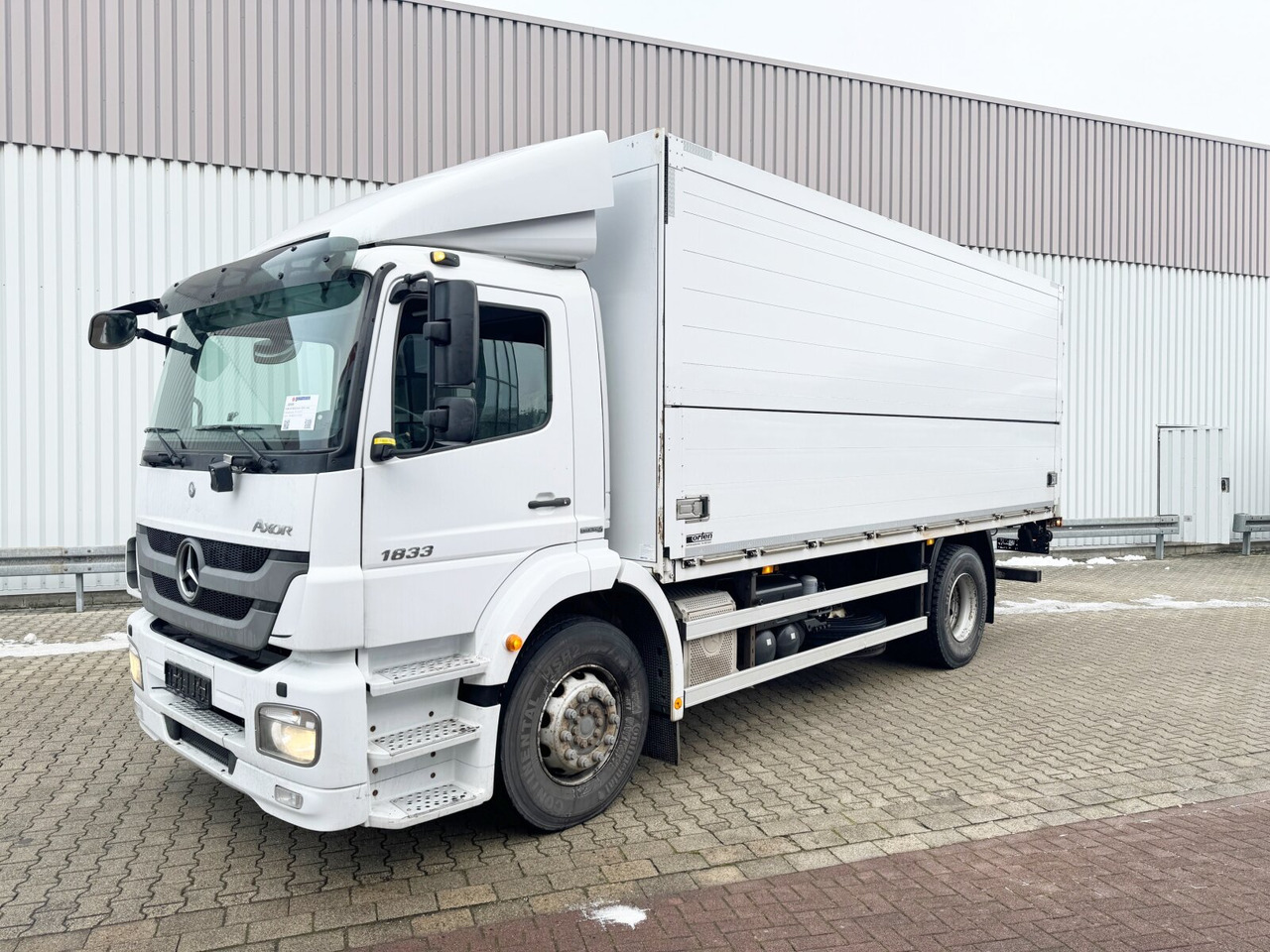 Φορτηγό κόφα Mercedes-Benz Axor 1833 L 4x2 Axor 1833 L 4x2, Getränkekoffer: φωτογραφία 6