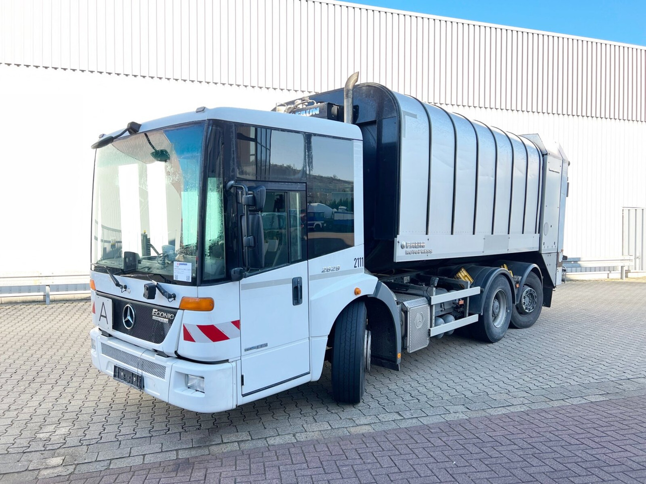 Mercedes-Benz Econic 2629 LL 6x2/4 NLA Econic 2629 LL 6x2/4 NLA, EEV, Lenkachse, FAUN Rotopress 520 L, Zöller-Schüttung - Απορριμματοφόρο: φωτογραφία 1 Mercedes-Benz Econic 2629 LL 6x2/4 NLA Econic 2629 LL 6x2/4 NLA, EEV, Lenkachse, FAUN Rotopress 520 L, Zöller-Schüttung - Απορριμματοφόρο: φωτογραφία 1