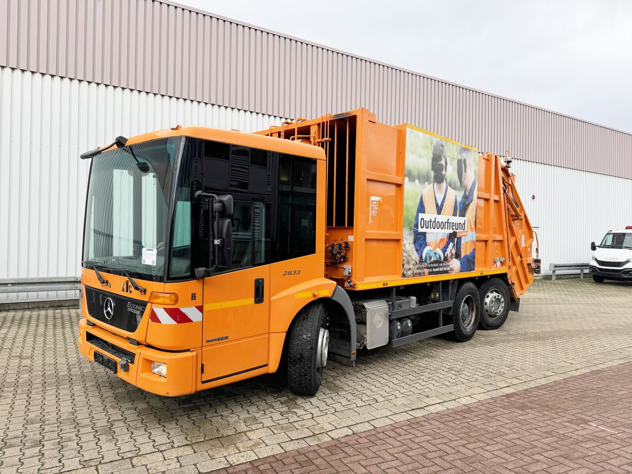 Mercedes-Benz Econic 2633 LL 6x2/4 NLA Econic 2633 LL 6x2/4 NLA, EEV, Lenkachse, Haller Aufbau - Απορριμματοφόρο: φωτογραφία 1 Mercedes-Benz Econic 2633 LL 6x2/4 NLA Econic 2633 LL 6x2/4 NLA, EEV, Lenkachse, Haller Aufbau - Απορριμματοφόρο: φωτογραφία 1