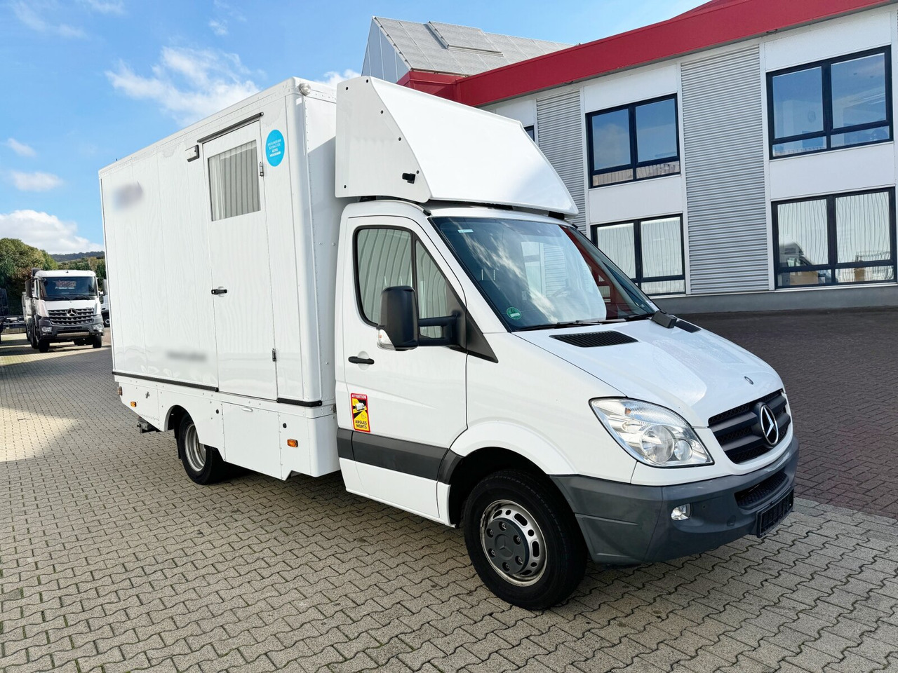Φορτηγό κόφα Mercedes-Benz Sprinter 516 CDI 4x2 Sprinter 516 CDI 4x2, Übertragungsfahrzeug: φωτογραφία 9