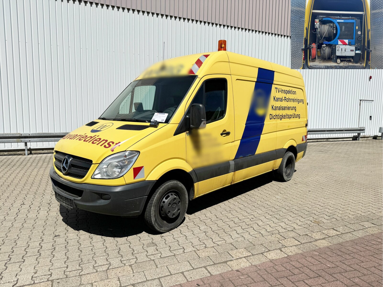 Mercedes-Benz Sprinter 516 KA 4x2 Sprinter 516 KA 4x2, KaRo Hochdruckspüler 150Bar/85l - Φορτηγό: φωτογραφία 1 Mercedes-Benz Sprinter 516 KA 4x2 Sprinter 516 KA 4x2, KaRo Hochdruckspüler 150Bar/85l - Φορτηγό: φωτογραφία 1