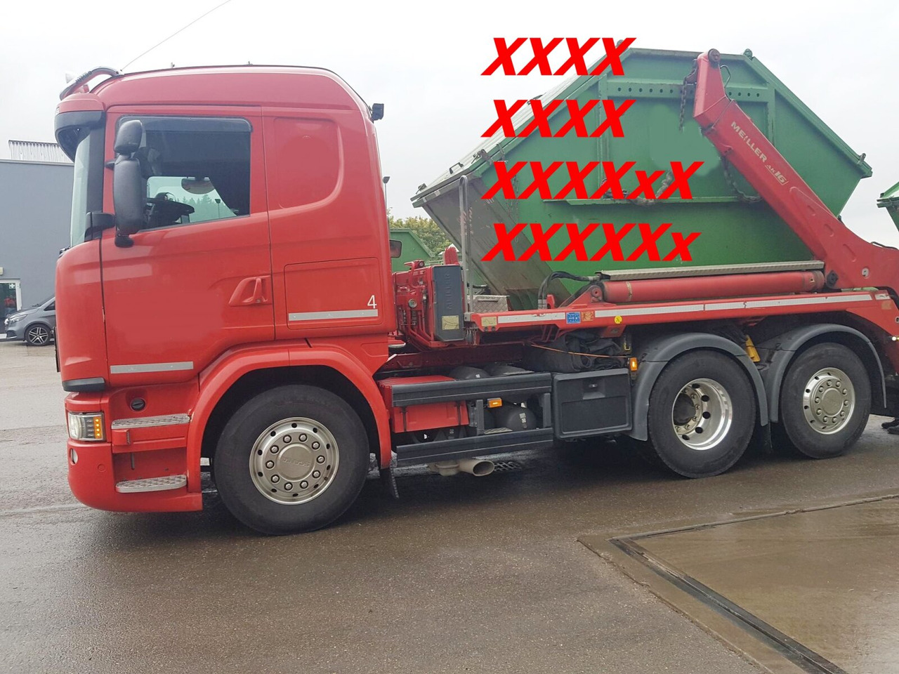 Scania G 450 / 6x2/4 G 450 /6x2/4, Meiller AK 16 MTG, Funk, Teleskop - Φορτηγό καδοφόρος φορτωτής: φωτογραφία 2 Scania G 450 / 6x2/4 G 450 /6x2/4, Meiller AK 16 MTG, Funk, Teleskop - Φορτηγό καδοφόρος φορτωτής: φωτογραφία 2