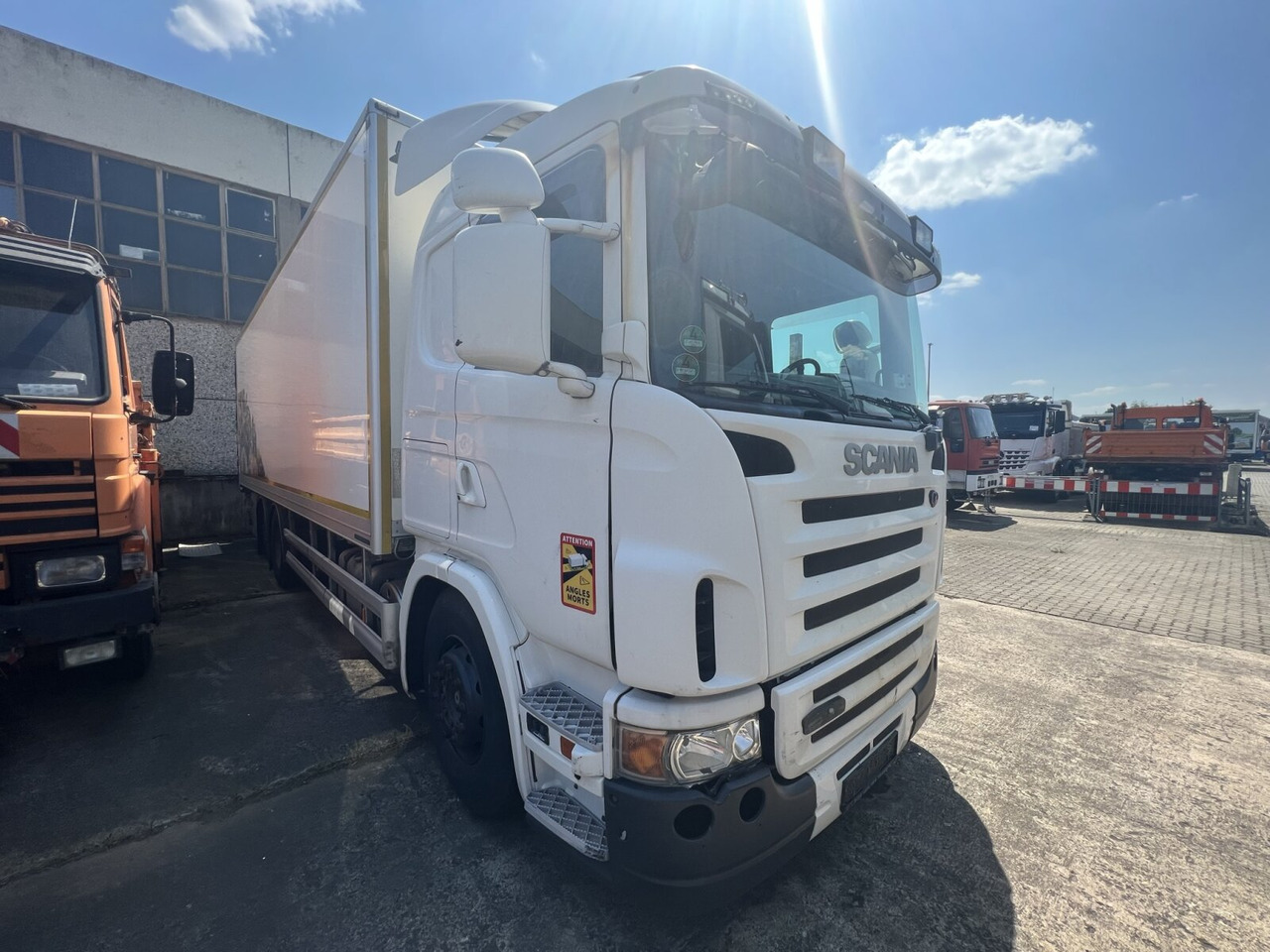 Φορτηγό κόφα Scania G420 6x2, ERSATZTEILSPENDER! G420 6x2, Liftachse, Hiab LBW, Motor defekt!: φωτογραφία 8