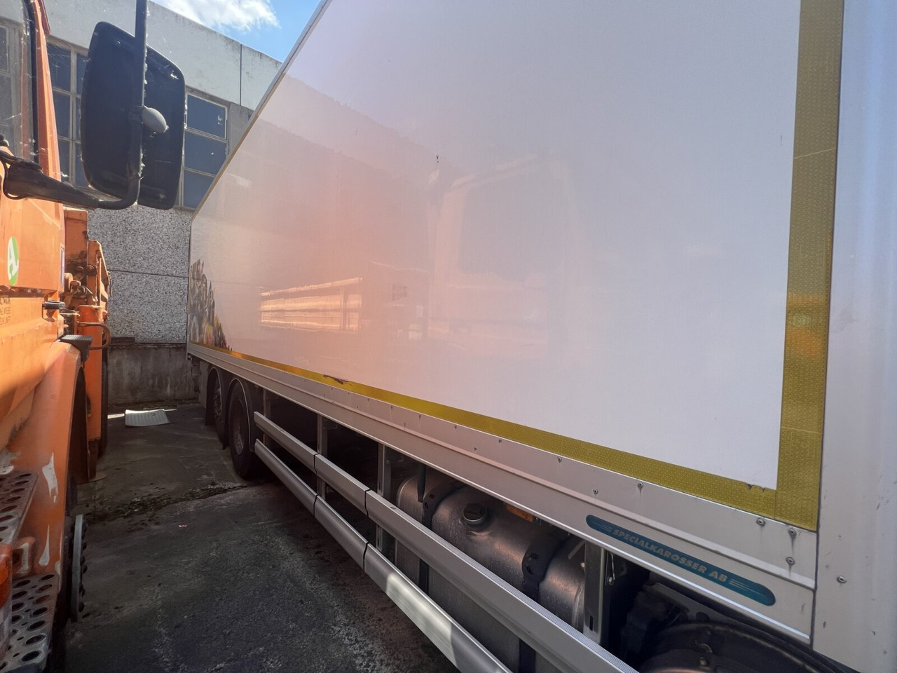 Φορτηγό κόφα Scania G420 6x2, ERSATZTEILSPENDER! G420 6x2, Liftachse, Hiab LBW, Motor defekt!: φωτογραφία 10