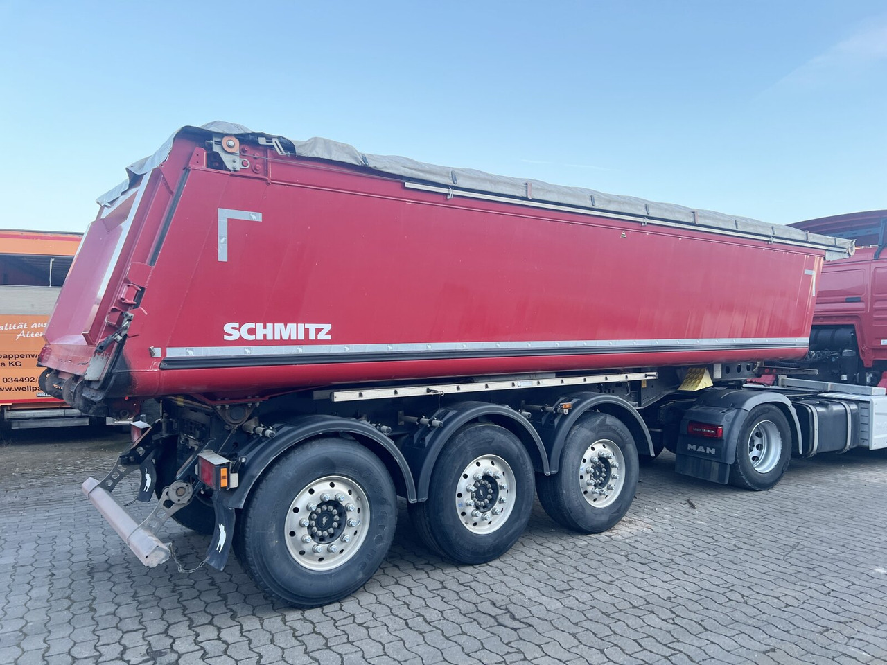 Schmitz Cargobull SKI 24 SL 7.2 SKI 24 SL 7.2, Alumulde ca. 24m³, Liftachse, E-Verdeck, Funk - Επικαθήμενο: φωτογραφία 3 Schmitz Cargobull SKI 24 SL 7.2 SKI 24 SL 7.2, Alumulde ca. 24m³, Liftachse, E-Verdeck, Funk - Επικαθήμενο: φωτογραφία 3