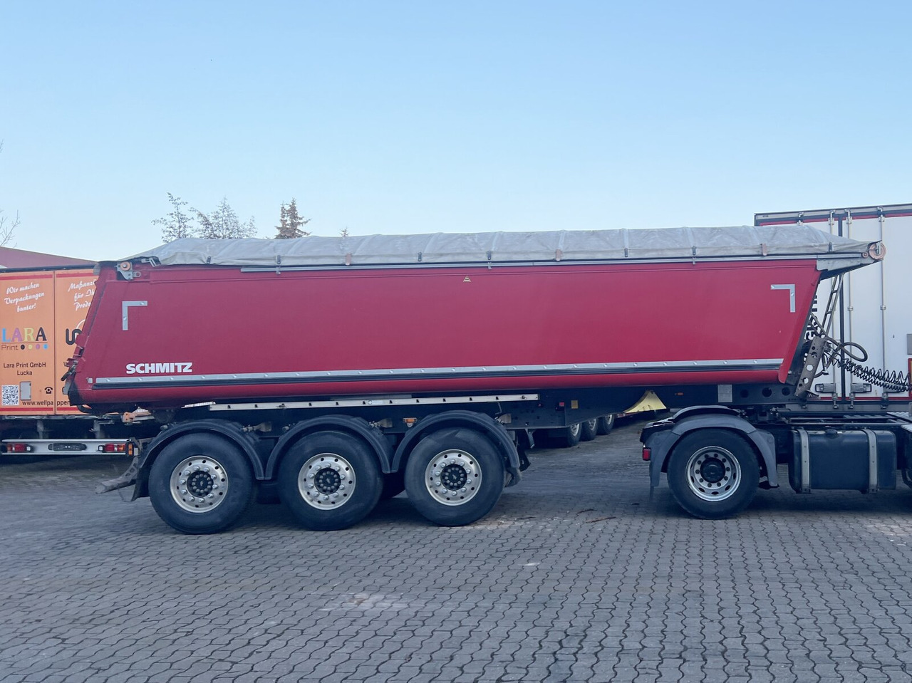 Schmitz Cargobull SKI 24 SL 7.2 SKI 24 SL 7.2, Alumulde ca. 24m³, Liftachse, E-Verdeck, Funk - Επικαθήμενο: φωτογραφία 2 Schmitz Cargobull SKI 24 SL 7.2 SKI 24 SL 7.2, Alumulde ca. 24m³, Liftachse, E-Verdeck, Funk - Επικαθήμενο: φωτογραφία 2