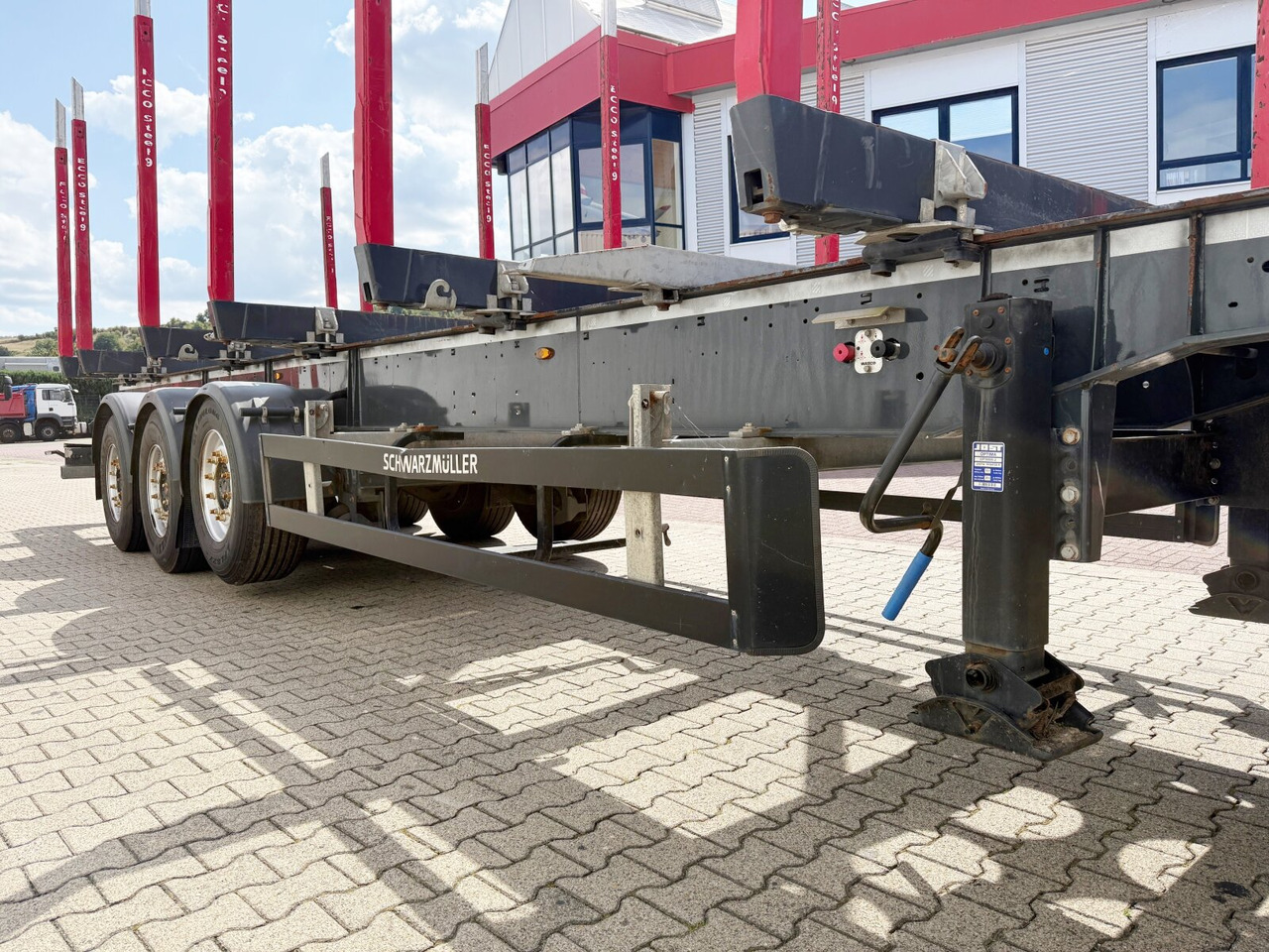Ημιρυμουλκούμενο μεταφοράς ξυλείας Schwarzmüller 3-Achs Holzauflieger 3-Achs Holzauflieger, Liftachse, MEHRFACH VORHANDEN!: φωτογραφία 9 Ημιρυμουλκούμενο μεταφοράς ξυλείας Schwarzmüller 3-Achs Holzauflieger 3-Achs Holzauflieger, Liftachse, MEHRFACH VORHANDEN!: φωτογραφία 9