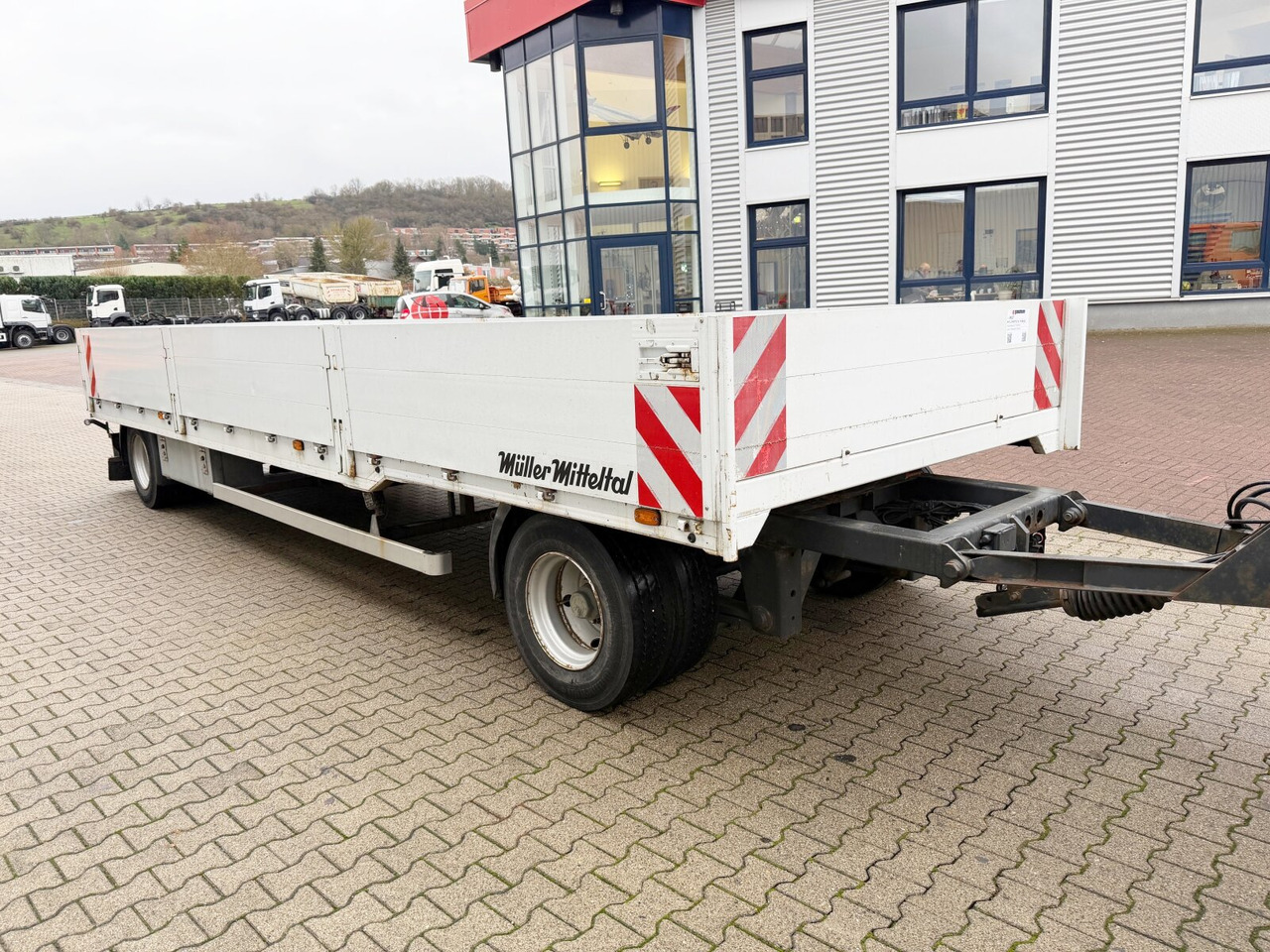 Τρέιλερ πλατφόρμα/ Καρότσα TP-BW 20,0 TP-BW 20,0, Twist-Lock: φωτογραφία 7